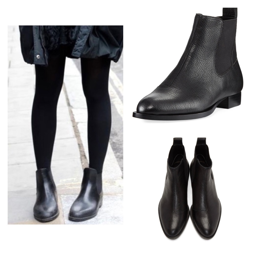 NEW! Rag & Bone Mason Leather Ankle Boots - Black - New in box - $450 retail